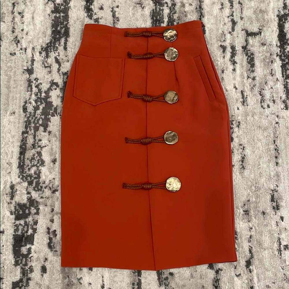 Storets Rope Button Skirt